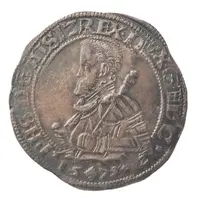 1/2 Daalder `1/2 Uniedaalder` - Philip II