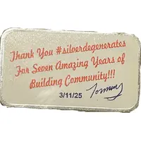 1/2 Ounce - Silver Degenerates Stacking NYC