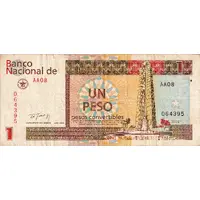 1 Peso Convertible Default Category Banknotes Americas Cuba