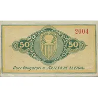 50 Céntimos Artesa de Lleida