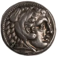 Tetradrachm - Audoleon In the name of Alexander III, Astibos or Damastion