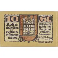 10 Heller St. Johann in Tirol