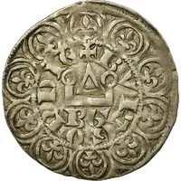 1/2 Groschen - Odo IV BG under castle