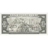 1 Peso Default Category Banknotes Americas Cuba