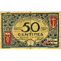 50 Centimes - Chambre de Commerce de Nice et des Alpes-Maritimes 06