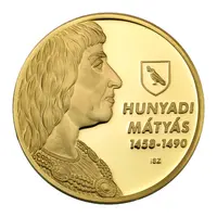 Medal - Great Hungarians Hunyadi Mátyás