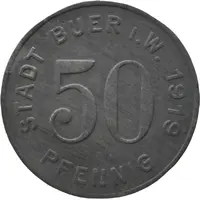 50 Pfennig - Buer in Westfalen