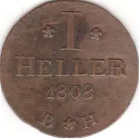 1 Heller - Charles Theodore of Dalberg