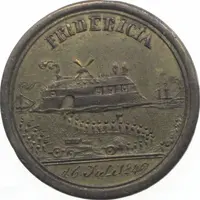 Medal - The Battle of Fredericia Denmark, 6 Juli 1849
