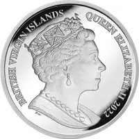 30 Dollars - Elizabeth II Lincoln Memorial, Silver Proof