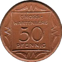 50 Pfennig - Gross-Wartenberg