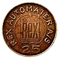25 Øre - Rex Automater A/S