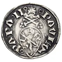 1 Bolognino - Paul II Arms in circle