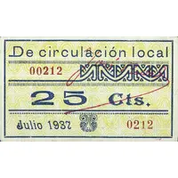 25 Céntimos Ayelo de Malferit
