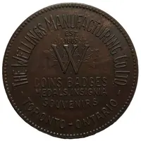 Medal - The Wellings Manufacturing Co. Toronto, Ontario
