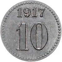 10 Pfennig - Bnin