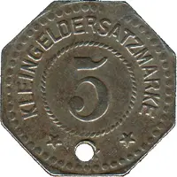 5 Pfennig - Flensburg