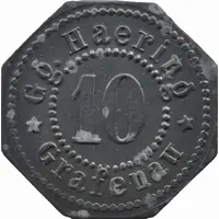 10 Pfennig - Grafenau Gg. Haering