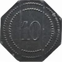 10 Pfennig - Grafenau Gg. Haering