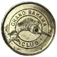 Token - 1¾ Shillings - Grand Bahama Club Freeport