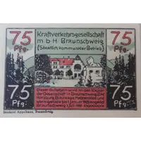 75 Pfennig Kraftverkehrsgesellschaft