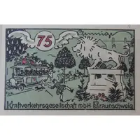 75 Pfennig Kraftverkehrsgesellschaft