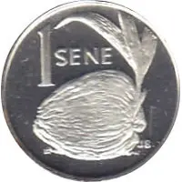 1 Sene - Tanumafili II Silver Proof issue