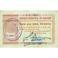 1 Peseta Parcent