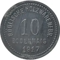 10 Pfennig - Bodenmais Rödlische Holzwarenfabr.