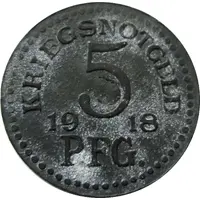 5 Pfennig - Rudolstadt