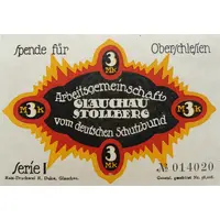 3 Mark Deutscher Schutzbund Glauchau-Stollberg