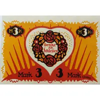 3 Mark Deutscher Schutzbund Glauchau-Stollberg