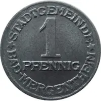 1 Pfennig - Bad Mergentheim
