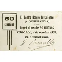 50 Céntimos Forcall