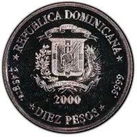 10 Pesos Iglesia San Lazaro