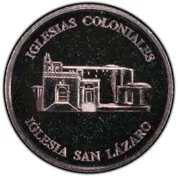 10 Pesos Iglesia San Lazaro