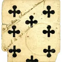 1 Gulden Dutch Guiana - Playing Card Money