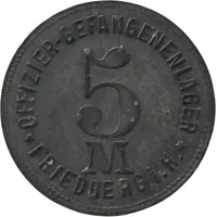 5 Mark - Friedberg Offizier Gefangenenlager