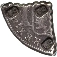 2 Livres 5 Sous British occupation