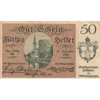 50 Heller Pöchlarn