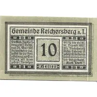 10 Heller Reichersberg