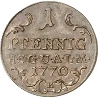 1 Pfennig - Frederick III