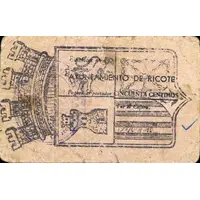 50 Céntimos Ricote
