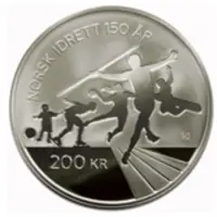 200 Kroner - Harald V Confederation of Sports