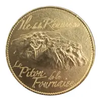 Tourist token - Arthus Bertrand - Île de La Réunion - Le piton de La Fournaise - La Cité du volcan