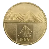Tourist token - Arthus Bertrand - Île de La Réunion - Le piton de La Fournaise - La Cité du volcan