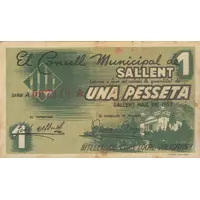 1 Peseta Sallent