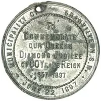 Medal - Victoria Diamond Jubilee, Granville