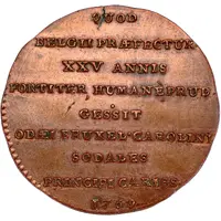 25th anniversary of reign as governor of the Netherlands - Charles Alexander of Lorraine