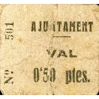 0.50 Pesetas Llardecans